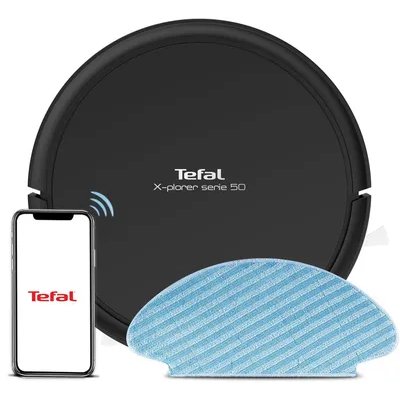 робот-пылесос Tefal X-plorer Serie 50 RG7365WH черный