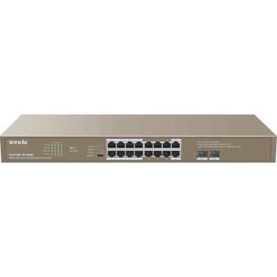 коммутатор Tenda TEG1118P-16-250W