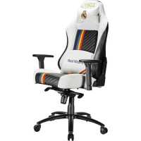 игровое кресло Tesoro Real Madrid White-Black белый - черный
