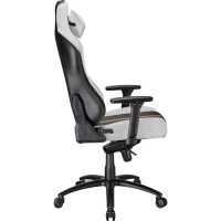 игровое кресло Tesoro Real Madrid White-Black белый - черный