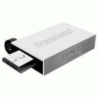 флешка Transcend 16GB TS16GJF380S Серебристый