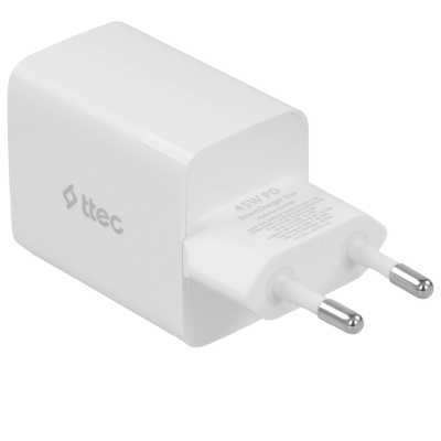 сетевое зарядное устройство TTEC SmartCharger 45W White