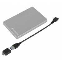 жесткий диск Verbatim Store 'n' Go ALU Slim 2Tb 053666 Серебристый