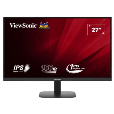 монитор ViewSonic VA2708-2K-HD Черный