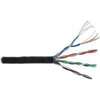 витая пара Lanmaster LAN-5EUTP-PT-BK Черный