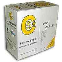 витая пара Lanmaster LAN-5EUTP-YL Желтый