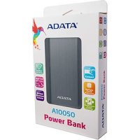 внешний аккумулятор A-Data AA10050-5V-CTI Серый