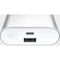 внешний аккумулятор Xiaomi Mi Power Bank 10000 Silver Серебристый