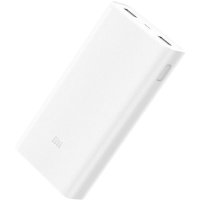 внешний аккумулятор Xiaomi Mi Power Bank 2C 20000 White Белый