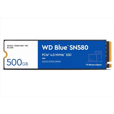 SSD диск WD Blue SN580 500Gb WDS500G3B0E Синий