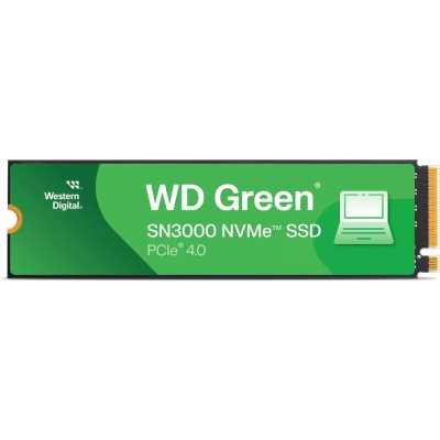 SSD диск WD Green SN3000 1Tb WDS100T4G0E Зеленый