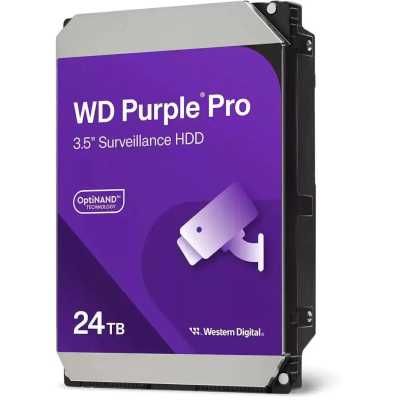 жесткий диск WD Purple Pro 24Tb WD240PURP Серебристый