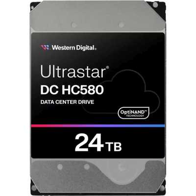 жесткий диск WD Ultrastar DC HC580 24Tb WUH722424ALE604 0F65101 Серый