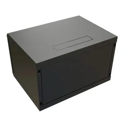телекоммуникационный шкаф WRLine WR-TW-0666-GP-RAL9004 Черный