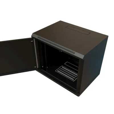 телекоммуникационный шкаф WRLine WR-TW-1245-SR-RAL9004 Черный