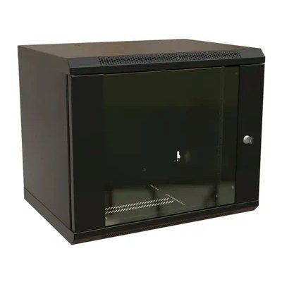 телекоммуникационный шкаф WRLine WR-TW-1266-GP-RAL9004 Черный