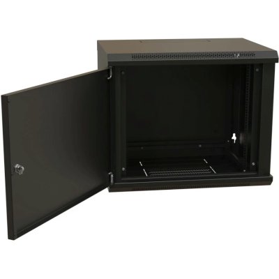 телекоммуникационный шкаф WRLine WR-TW-1545-SR-RAL9004 Черный