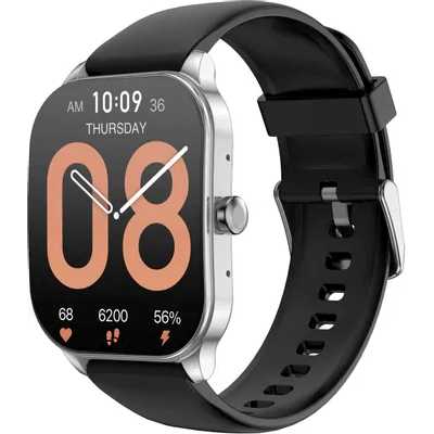 смарт часы Amazfit Pop 3S Black/Silver 6972596107095