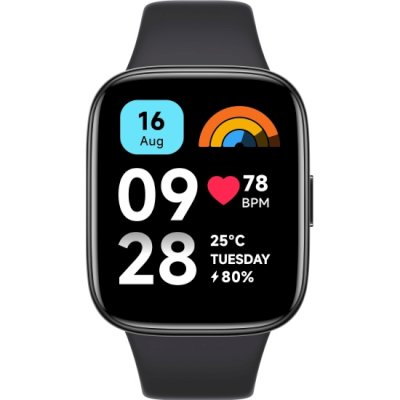 смарт часы Xiaomi Redmi Watch 3 Active Black BHR7266GL
