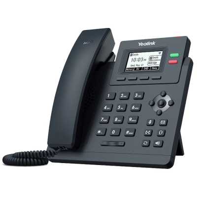 IP телефон Yealink SIP-T31W Черный