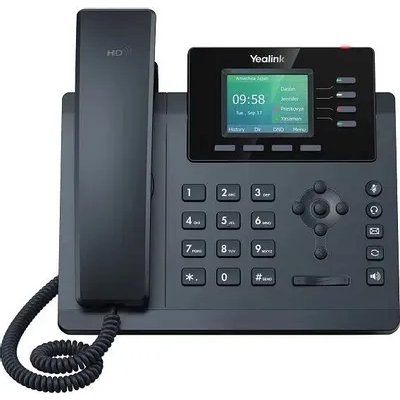 IP телефон Yealink SIP-T34W Черный