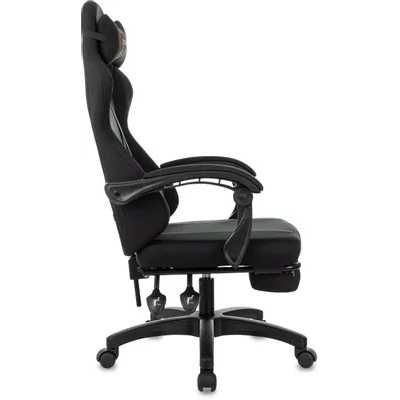 игровое кресло Бюрократ ZOMBIE Weaver Black черный