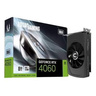 видеокарта Zotac nVidia GeForce RTX 4060 Solo 8Gb ZT-D40600G-10L