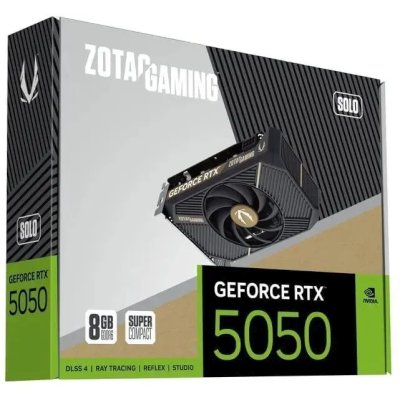 видеокарта Zotac nVidia GeForce RTX 5050 Solo 8Gb ZT-B50500G-10L