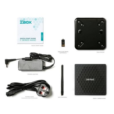 компьютер Zotac ZBOX-CI337NANO-BE Черный