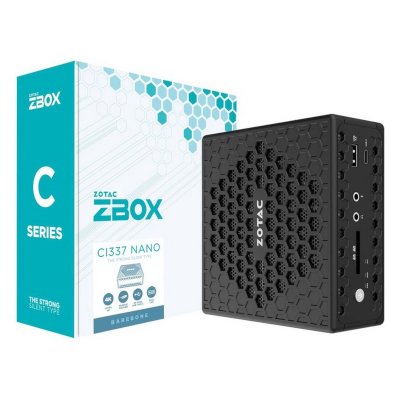 компьютер Zotac ZBOX-CI337NANO-BE Черный